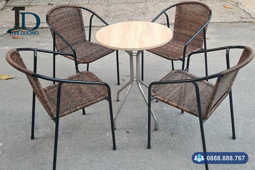Quy trình sản xuất đồ nội thất nhựa giả mây cơ bản