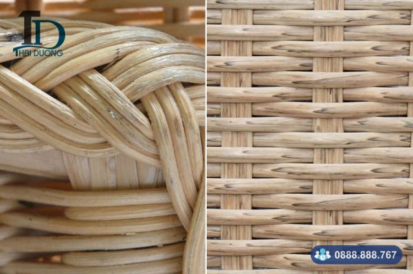 Mây nhựa và mây tự nhiên