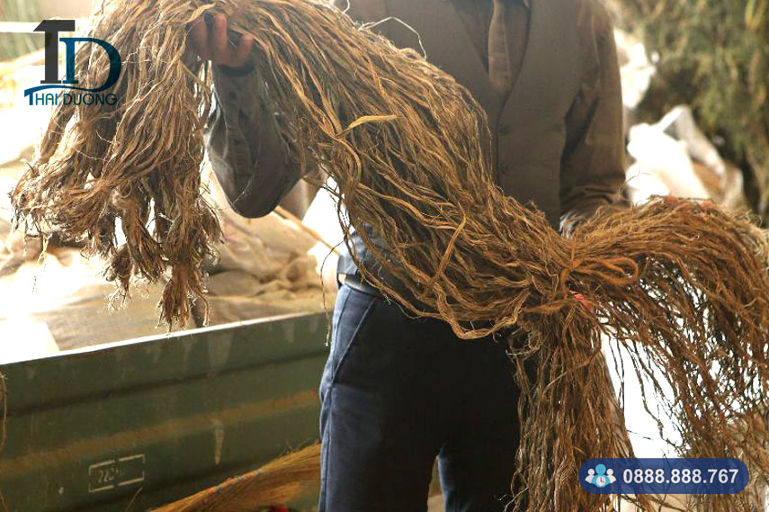 Làm sạch và xử lý sợi