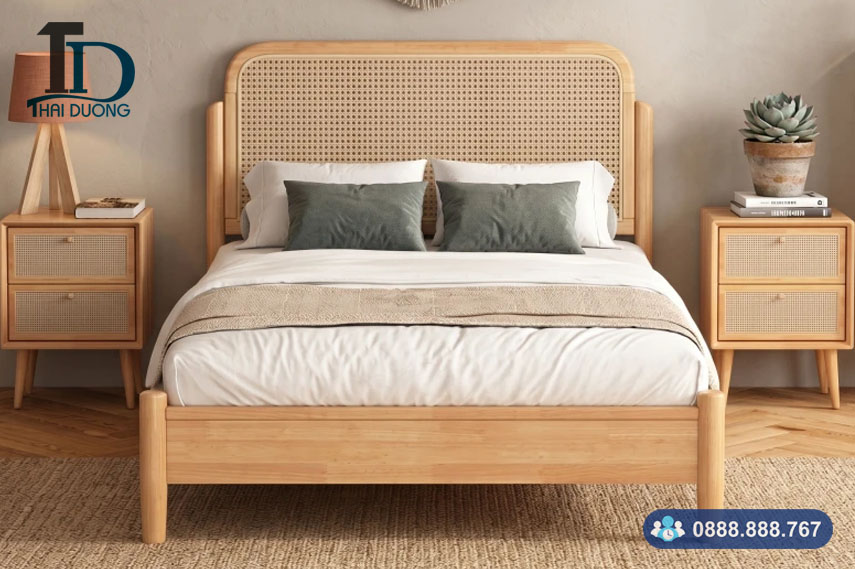 Giường ngủ mây mắt cáo