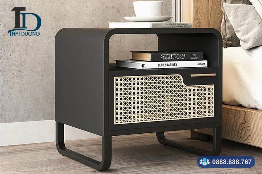 Kệ đầu giường cánh mây mắt cáo