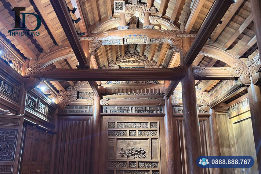 Kết cấu nhà 3 gian truyền thống