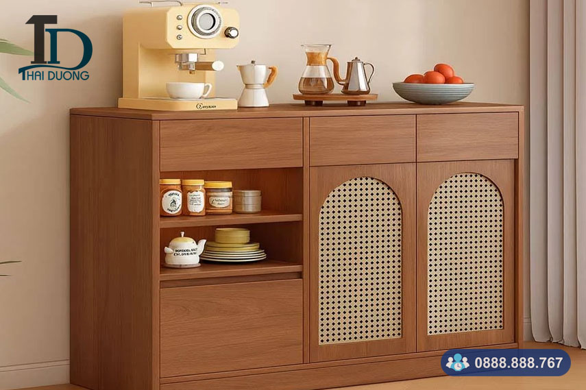 Tủ bếp cánh mây
