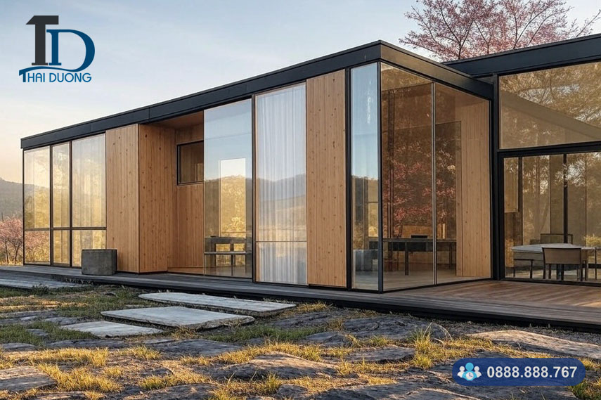 Phong cách Kiến trúc Lắp ghép và Tiền chế (Modular Architecture)